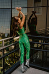 LEGGING SHINY CORAL GARDEN
