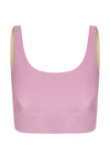 TOP CROPPED LYCRA MALVA