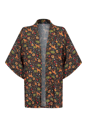 KIMONO VISCOSE SELVA MÍSTICA