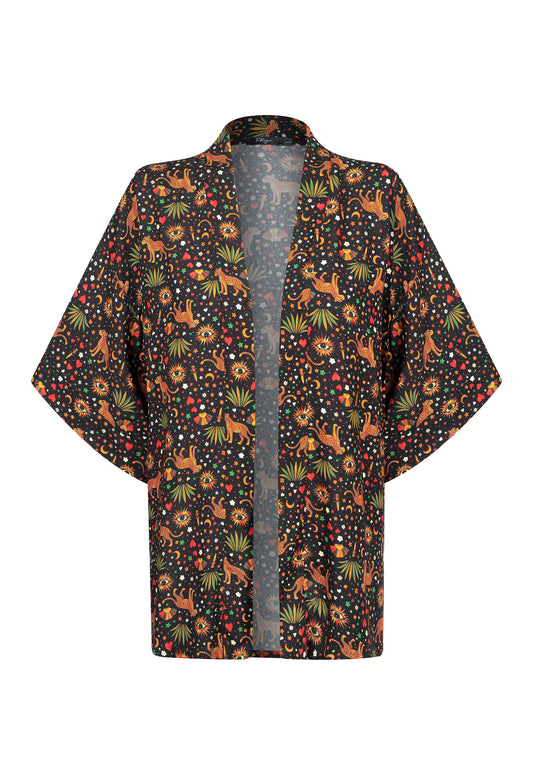 KIMONO VISCOSE SELVA MÍSTICA