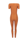 Macacão Lycra Conhaque New Princess