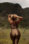 TOP CROPPED LYCRA MASCAVO