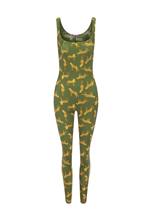 Macacão Lycra Felina Militar