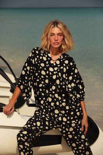 KIMONO VISCOSE  DUNAS