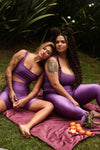 Shorts Curto Lycra Violeta