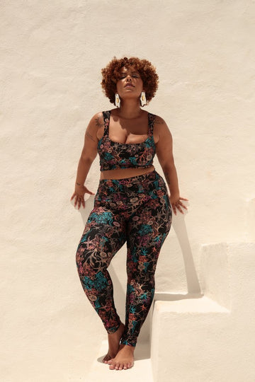 Top Cropped Lycra Sereia