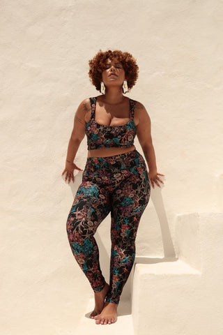 Top Cropped Lycra Sereia