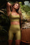 Shorts Curto Lycra Pistache