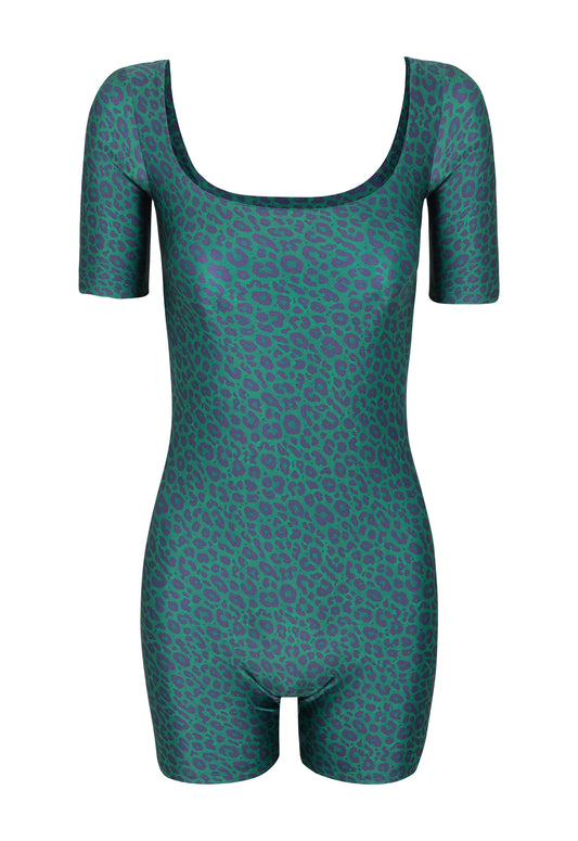 MACAQUINHO SHINY PRINCESS LEOPARD BLUE