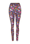 LEGGING SHINY MIDNIGHT GARDEN