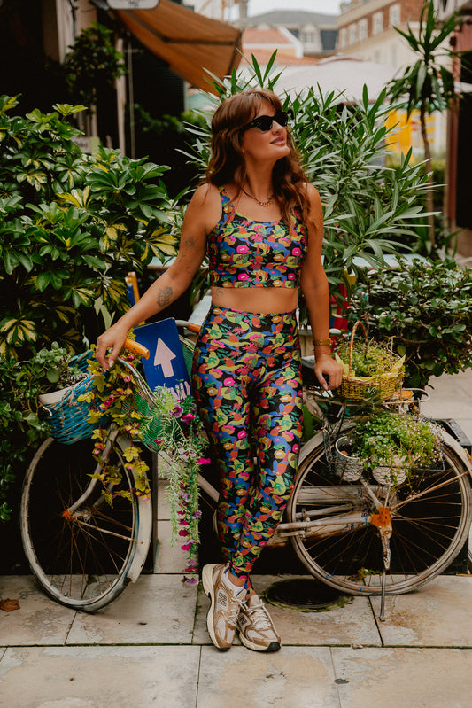 LEGGING SHINY TROPICÁLIA