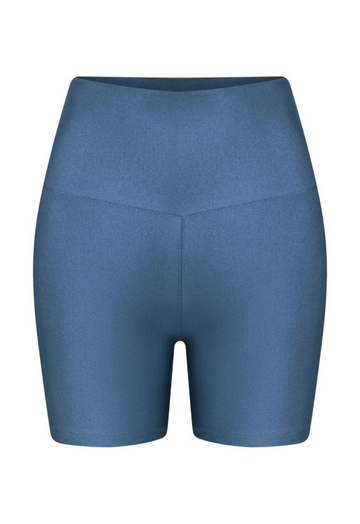 Shorts Curto Lycra Blue Jeans