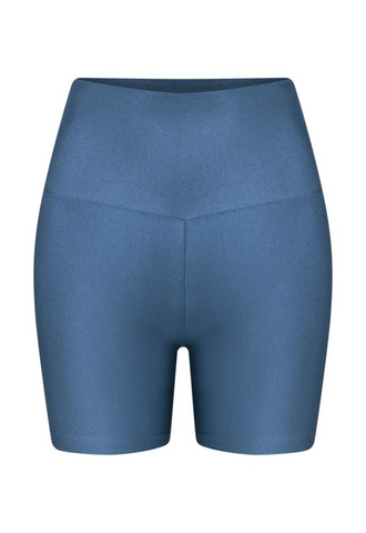 Shorts Curto Lycra Blue Jeans