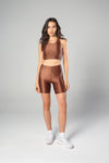 SHORTS POWER GYM CAPPUCCINO