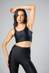 TOP CROPPED POWER GYM PRETO