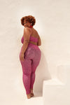 Legging Lycra Baby Onça Pink