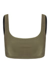 TOP ALÇA LARGA LYCRA OLIVA