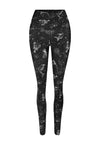 LEGGING SHINY CORAL NOIR
