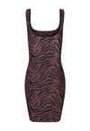 VESTIDO CURTO SHINY FENDI SAVANA