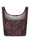 TOP CROPPED SHINY FENDI SAVANA