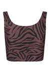 TOP CROPPED SHINY FENDI SAVANA