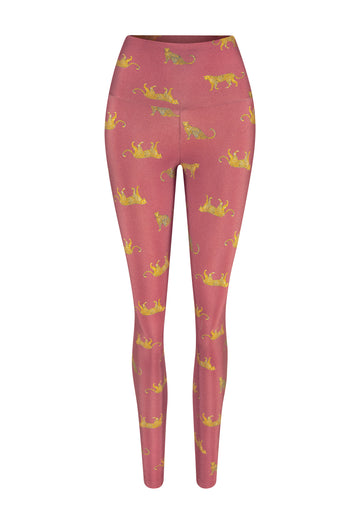 LEGGING LYCRA JAGUAR TERRACOTTA