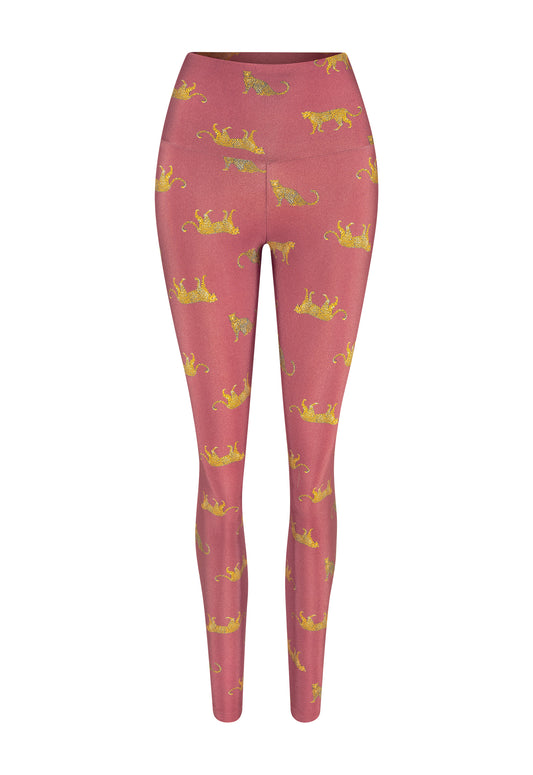 LEGGING LYCRA JAGUAR TERRACOTTA