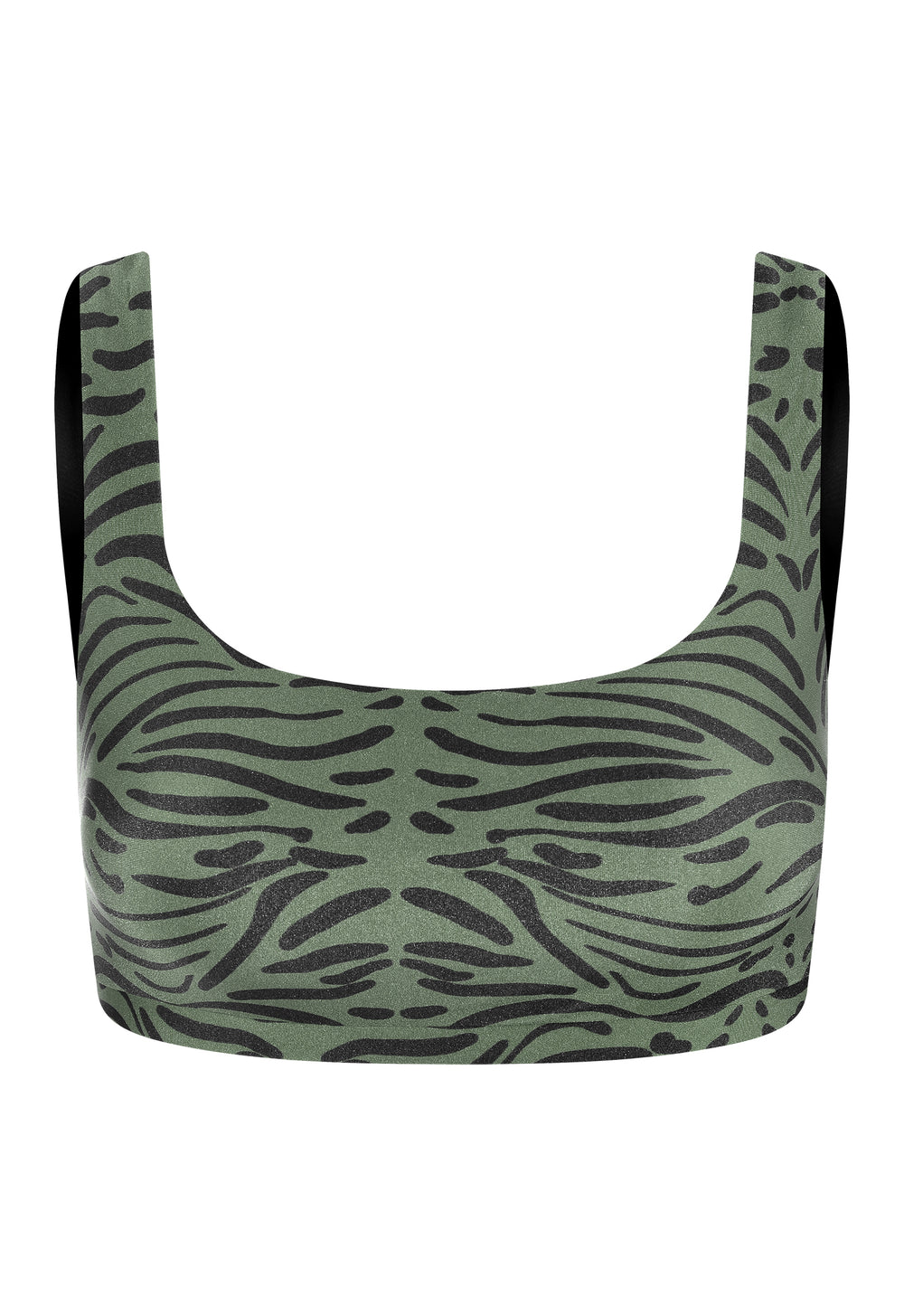 MILITARY SAFARI WIDE STRAP TOP