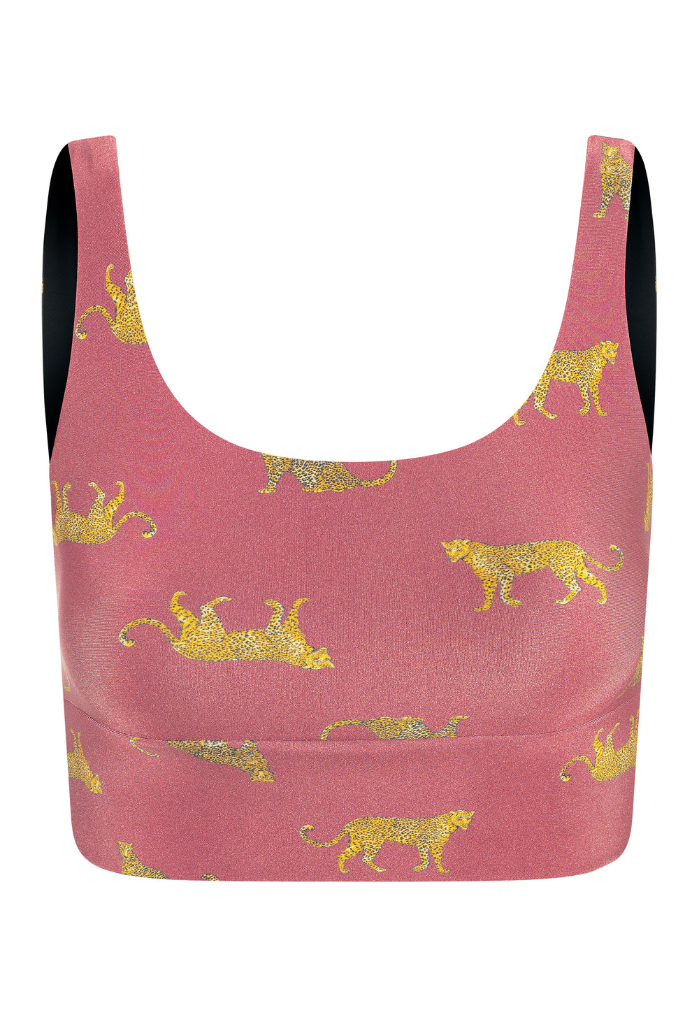 JAGUAR TERRACOTTA CROPPED TOP