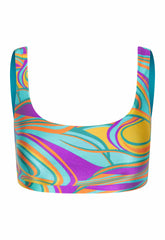 TOP ALÇA LARGA SHINY ENERGIA CINTILANTE