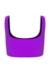 Purple Lycra Wide Strap Top