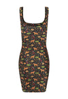 VESTIDO CURTO SHINY SELVA MÍSTICA