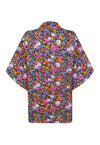 KIMONO VISCOSE MIDNIGHT GARDEN