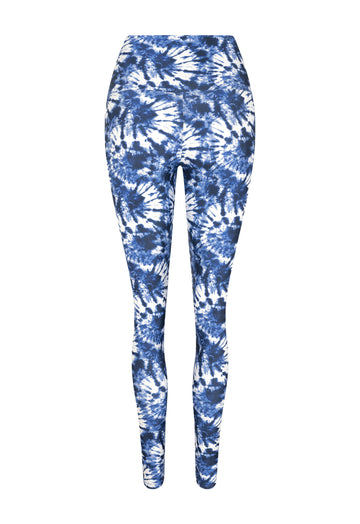 LEGGING SHINY TIE DYE BRISA AZUL