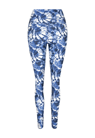 LEGGING SHINY TIE DYE BRISA AZUL