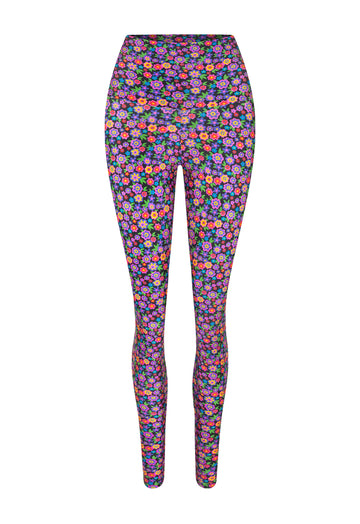 LEGGING SHINY FLORA