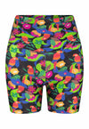 SHORTS CURTO SHINY TROPICÁLIA