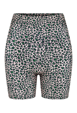 SHORTS CURTO ONÇA TROPICAL OFF WHITE SELVA