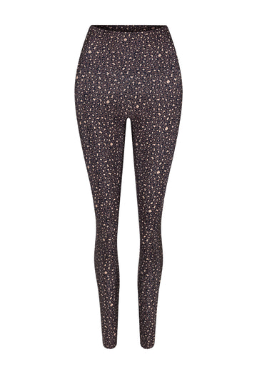 LEGGING ONÇA TROPICAL CLÁSSICA CASTANHO