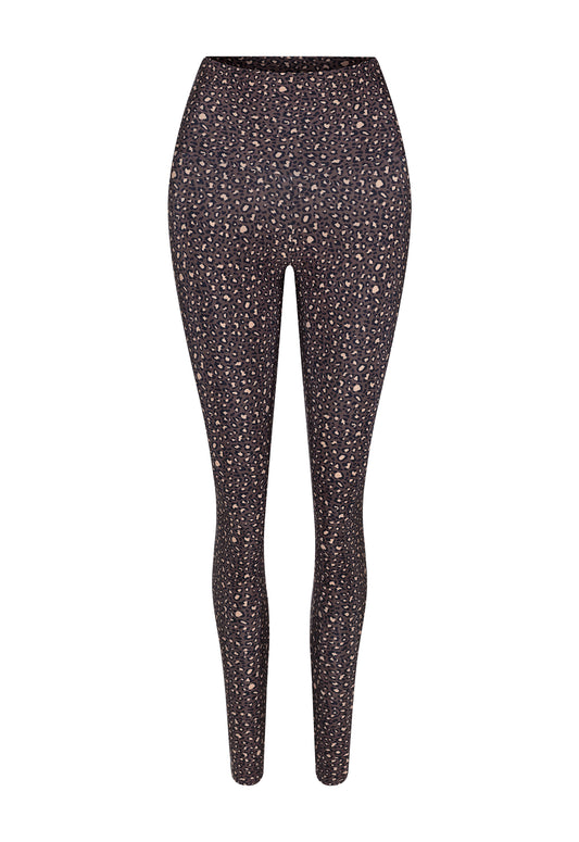 LEGGING ONÇA TROPICAL CLÁSSICA CASTANHO