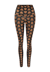 LEGGING SHINY PODER DA SELVA BLACK