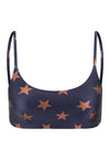 TOP BASIC SHINY STARS DARK MARINHO COFFEE