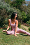 TOP CROPPED LYCRA MALVA