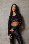 TOP CROPPED MANGA LONGA DEDINHO CIRRÉ KALI