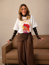 BLUSA CACHARREL DEDINHO SOLARIS BLACK