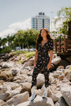 SHINY PRINCESS CORAL NOIR OVERALL