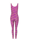 Macacão Lycra Felina Pink