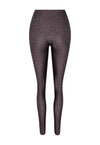 LEGGING SHINY LEOPARD COFFEE