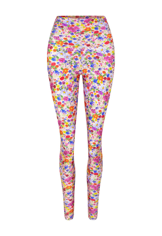 LEGGING SHINY BLUSH GARDEN