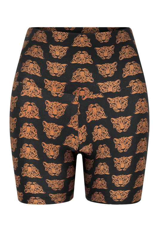 SHORTS CURTO SHINY PODER DA SELVA BLACK